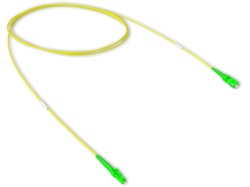 Оптический патчкорд SC-APC/LC-APC Simplex, 09/125 OS2, LSZH