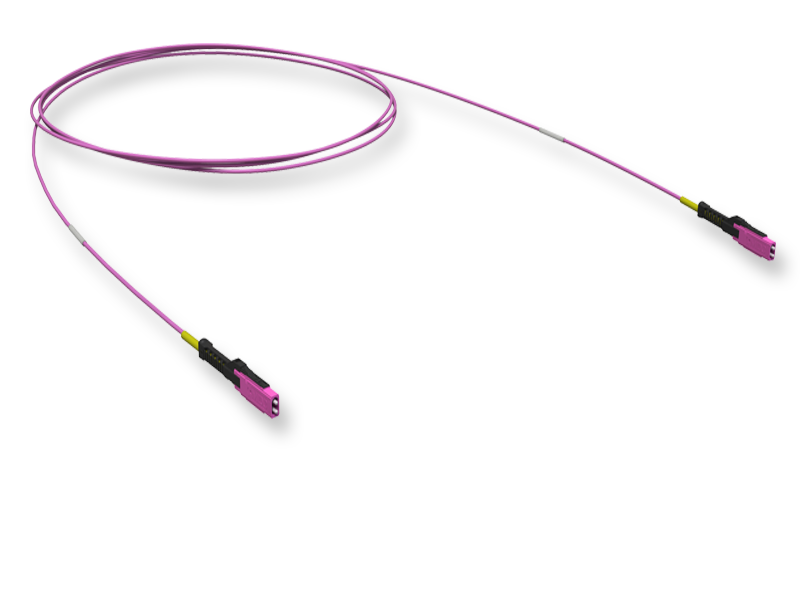 Оптический патчкорд MDC/MDC Duplex, MM50/125 OM4