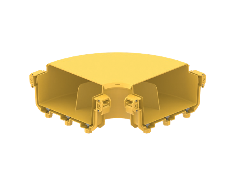 Horizontal 90 degree Elbow Connector
