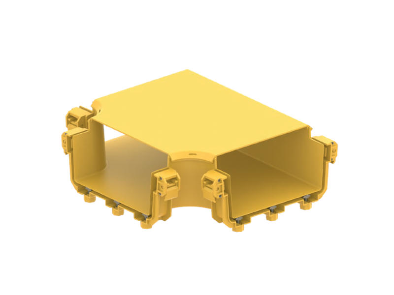 Horizontal T-connector