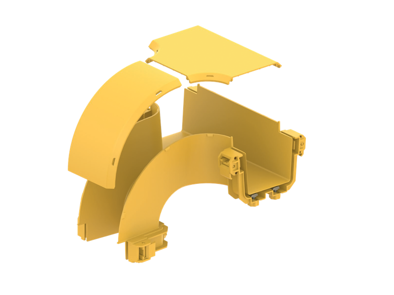 Vertical offset drop