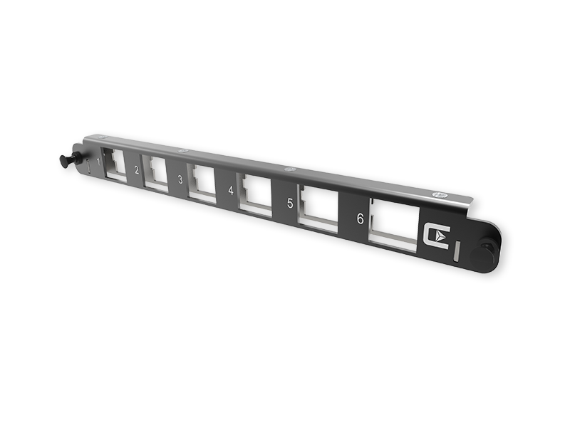 Flex tray -  Универсальная модульная наборная патч-панель 6-0,5U