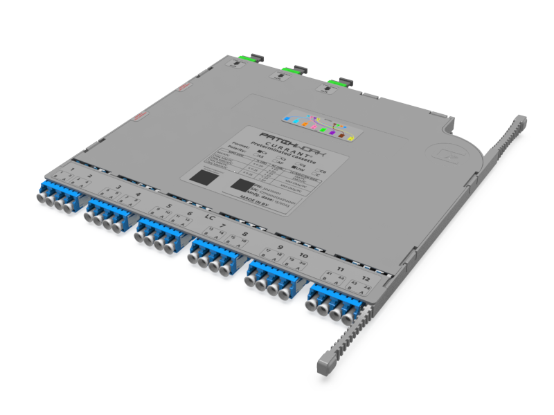 CС2 - Fiber preterminated cassette  OS2 MTP(8)