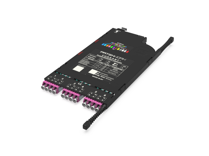 CС4 - Fiber preterminated cassette OM4 MTP(12)