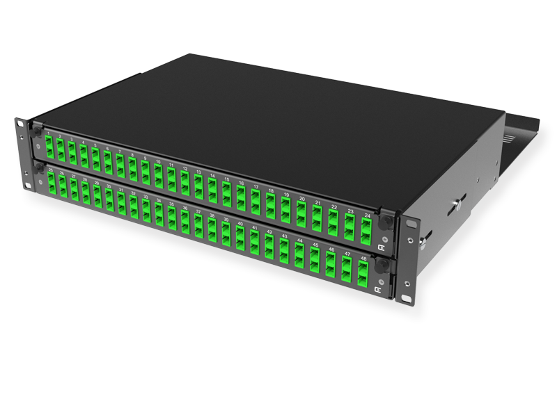 FO panel 48 x SC-APC Duplex, 09/125 OS2